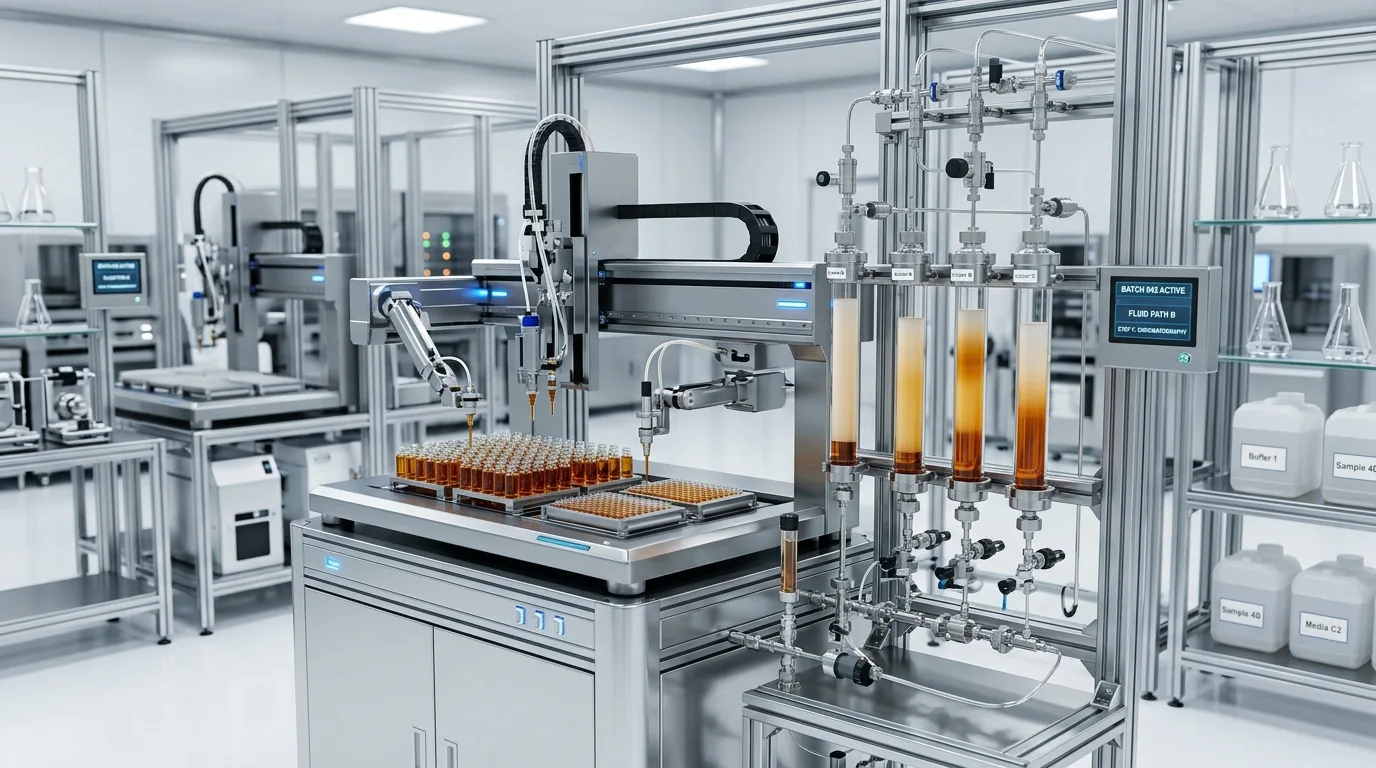 Biopharma Cleanroom Laboratory